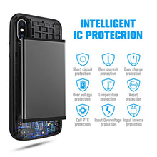 Load image into Gallery viewer, Fiora™ Slim Mobile Power Charging Case for iPhone

