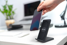 Load image into Gallery viewer, Wireless Charger Stand Qi Fast Charge Technology with Cooling Fan
