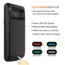 Load image into Gallery viewer, Galaxy S8 Battery Case - Samsung Galaxy S8 Charging Case SM-G950
