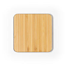 Load image into Gallery viewer, Wireless Charging Square Pad Wood &amp; Metal Trim with Fast Charge Qi Technology

